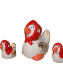 Família de Galinha Touca