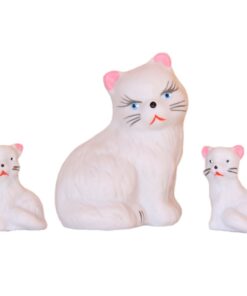 Família de Gato Sentado